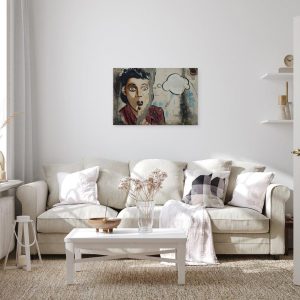 Alternative view of Slika na platnu Designwalls 2 - StreetArtWoman(Ulična Umetnost Ženska)