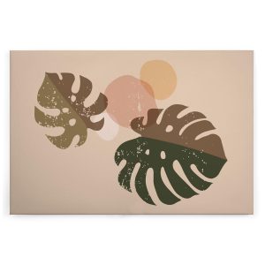 Slika na platnu Designwalls 2 - BohoLeaves (Boho Listje)