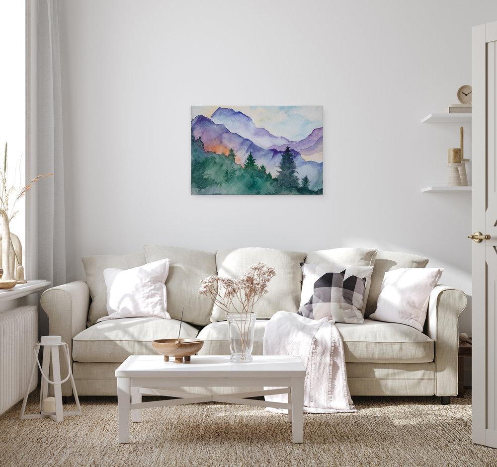 Slika na platnu Designwalls 2 - MountainPaint (Gorska Barva) - slika 2