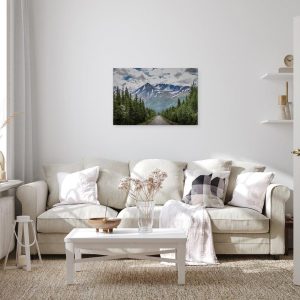 Alternative view of Slika na platnu Designwalls 2 - MountainRoad  (Gorska Cesta)