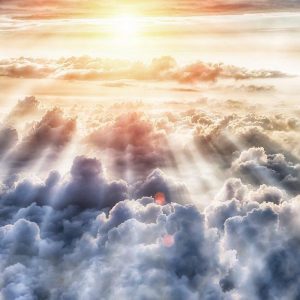 Slika na platnu Designwalls 2 - SunnyClouds   (Sončni Oblaki)