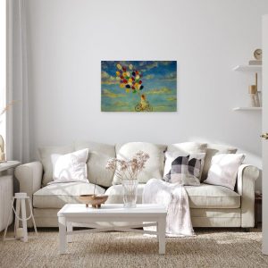 Alternative view of Slika na platnu Designwalls 2 - ColoredBalloon (Barvni Balon)