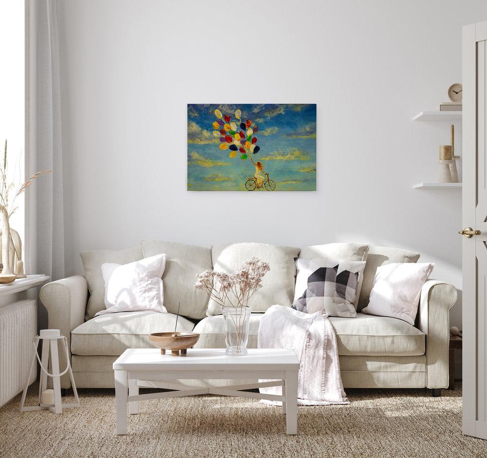 Slika na platnu Designwalls 2 - ColoredBalloon (Barvni Balon) - slika 2