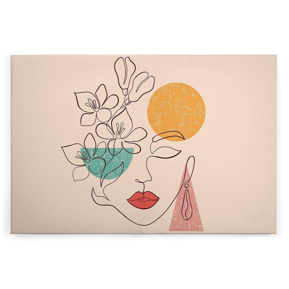 Slika na platnu Designwalls 2 - MinimalFace (Minimal Face)