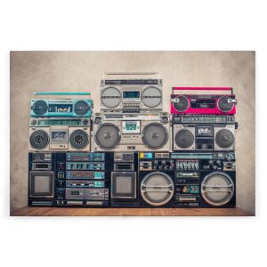 Slika na platnu Designwalls 2 - Ghettoblaster (Ghettoblaster)
