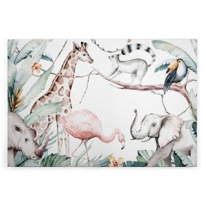 Slika na platnu Designwalls 2 - SafariFriends (Safari Prijatelji)