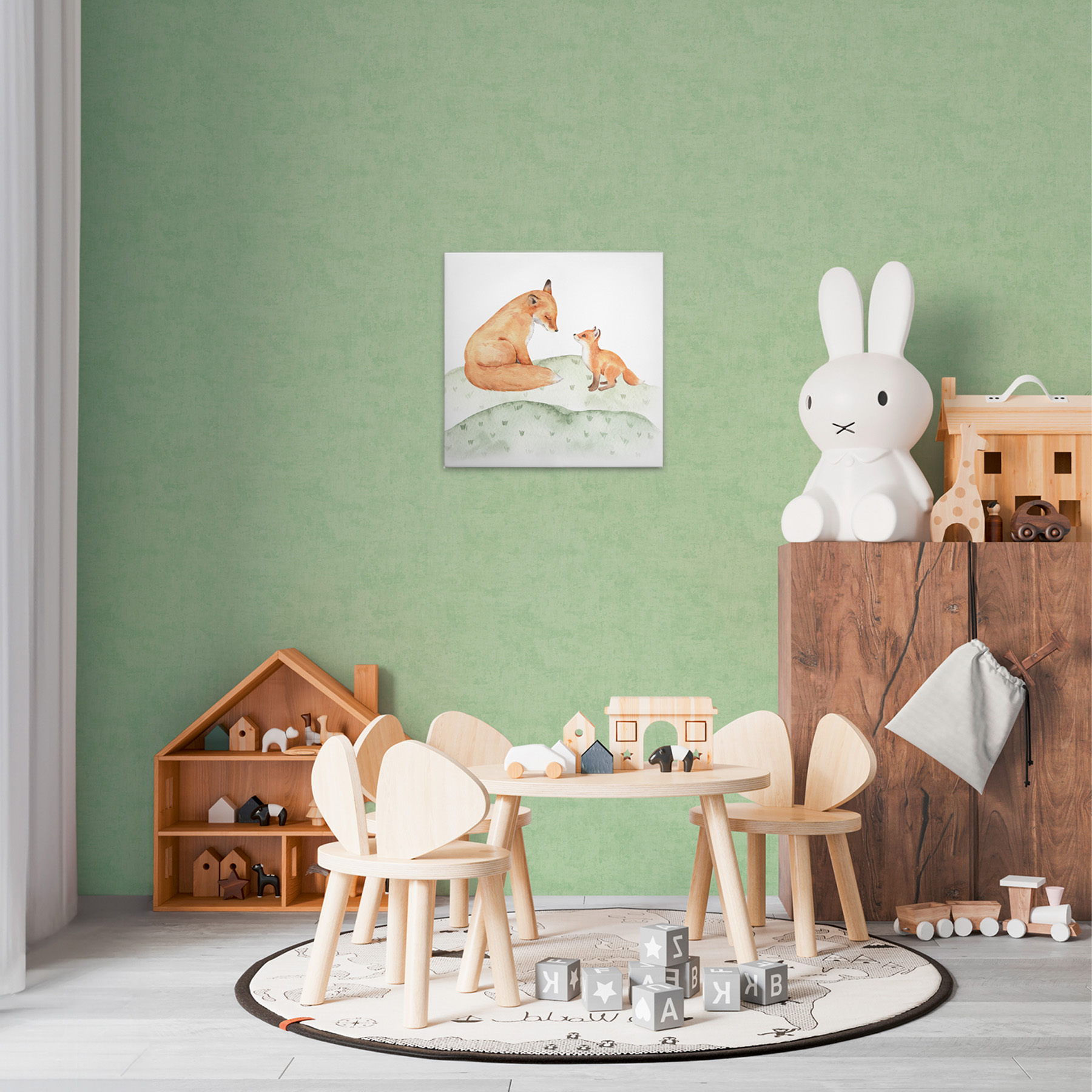 Slika na platnu - Lilly & Luis DD129434A, 40 cm x 40 cm - slika 2