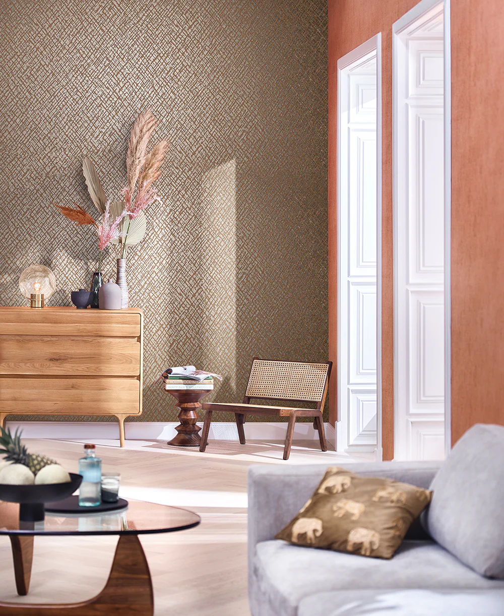 MARBURG tapeta - Papis Loveday 33718M - Metallic Cross Ha - slika 2